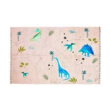 Dies ist nur eine der am besten geliebt stile hauptsächlich von gerade dem süden. Kinder Teppich Mit Dino Print Aus Recyceltem Kunststoff 180x120 Cm