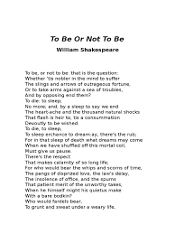 Shakespeare's "To Be or Not To Be" Analysis | PDF | Poetry