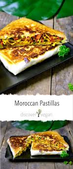 Moroccan Pastillas Savoury And Sweet Discover Vegan Rezept Marokkanische Rezepte Gefullte Paprikaschoten Bohnenkraut