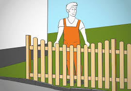 Gartenzaun Aufstellen In 10 Schritten Obi Ratgeber Gartenzaun Zaun Holzzaun Bauen