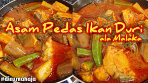 Resep Cara Membuat Asam Pedas Ikan Duri Ala Malaka Resep Asli Melayu Enak Dan Mudah Youtube