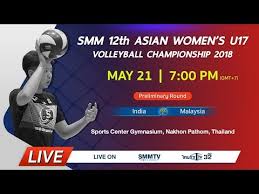 Malaysia vs thailand hari ini perlawanan pertama buat skuad muda di stadium gelora barangkali, kita tak pasti. India Vs Malaysia Asian Women S U17 Volleyball Championship 2018 Thai Dub Youtube