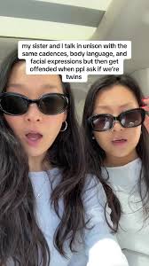 Twins Talk in Unison