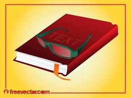 Book And Glasses Free Vector Vector Free Clip Art Vector