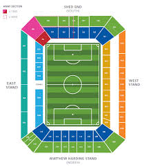 seating plan official site chelsea football club