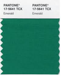 Pantone Color Guide Emerald Chosen As Color Of The Year For