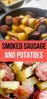 I Use Red Potatoes When I Do This In 2020 Smoked Sausage And Potato Recipe Smoked Sausage Recipes Smoke Sausage And Potatoes