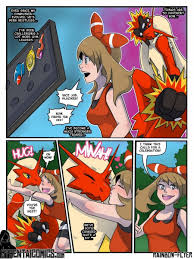 Blaziken Burst!! Porn comic, Rule 34 comic, Cartoon porn comic -  GOLDENCOMICS