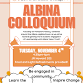 Albina Colloquium event image