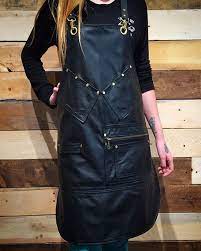 Barber Apron Denim Apron Stylists Aprons