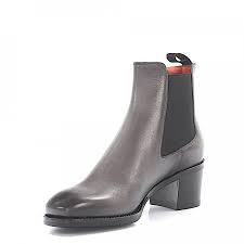 Entdecke die schönsten damen chelsea boots zu zeit. Santoni Chelsea Boots Kalbsleder Grau Online Kaufen Mybudapester Com