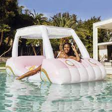 FUNBOY X Malibu Barbie™ Golf Cart Pool Float Summer Pool