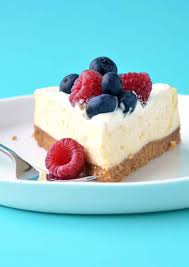 Whipped cream is folded into the cream cheese to provide the volume and creaminess and cheesecake needs. Baked Sour Cream Cheesecake No Water Bath Sweetest Menu