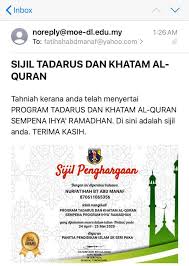 Mtqv 18 batu kurau (perempuan) yayasan addin akan berkolaborasi dengan bengkel jahitan risda serta kolej komuniti taiping yang menawarkan 2 tahun tempoh pembelajaran dan mempunyai dua bidang utama iaitu : E Sijil Sijil Tadarus Dan Khatam Koleksi Ustazah Tihah Facebook