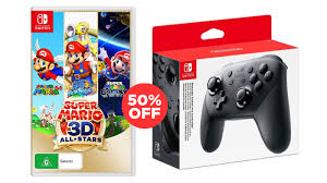 Take your game sessions up a notch with the nintendo switch pro controller. Ebay Will Have 50 Off The Switch Pro Controller And Super Mario 3d All Stars Today
