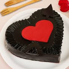 Birthday cake heart shape design. Heart Shaped Cake Online Heart Shaped Cakes Delivery Myflowertree