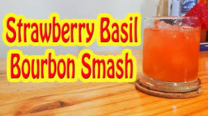 If you choose to enjoy alcohol. Low Carb Strawberry Basil Bourbon Smash Youtube