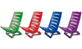 Blue reclining/folding zero gravity beach and lawn chairs (set of 2) (2) $ 119 99 /box. Up To 37 Off Set Of Two Foldable Plastic Marble Effect Low Beach Chairs Groupon