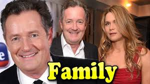 Piers Morgan Family With Daughter Son And Wife Celia Walden 2020 Celebrity Couples Hollywood Celebrities Piers Morgan