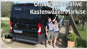 Aber auch die dometic markise oder. Sonnensegel Alternative Zur Kastenwagen Markise Mobiler Schutz Youtube