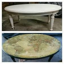 Map Coffee Table My First Attempt At Refurbished Furniture Upcycle Before And After Refur Refurbished Furniture Shabby Chic Furniture Distressed Furniture