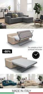 Trouver un joli petit canape qui rentre parfaitement dans votre studio ou votre petit appartement peut saverer etre un vrai casse tete. Canape Convertible Reversible Fluido Bobochic Canape Angle Canape Convertible Couchage Quotidien Chambre Parentale Avec Dressing