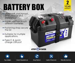In fact, it is actually quite simple and easy. Battery Box 12v Quick Charge Portable Deep Cycle Agm Large Marine Usb Vicoffroad