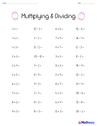 Need Some Additionl Practice With Multiplying And Dividing Print Out This Worksheet Or Visit Www Mat Free Math Worksheets Algebra Problems Math Problem Solver