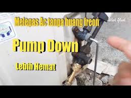 Cara bongkar atau membuka cover indoor dan cuci ac sharp split type ucy. Cara Melepas Ac Tanpa Buang Gas Freon Disimpan Di Compresor Pump Down Youtube