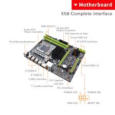 China Best Motherboard Support Server Ecc Ram X58 Motherboard Lga 1366 China Motherboard And Mainboard Price