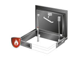 Metal Hatch Floor Mounted Square Fire Rated Waei Gorter Flooring