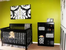 Baby rabbit black and white print. Black And White Baby Nursery Ideas