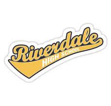 Riverdale High School Logo Sticker Logo Sticker Riverdale High School Riverdale