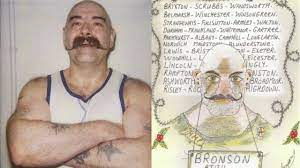 More commonly known as charles bronson, the man born michael peterson was once dubbed britain's most violent prisoner by the nation's tabloids. Artwork By Notorious Prisoner Charles Bronson Youtube