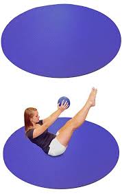 Yogaaccessories Extra Thick Round Yoga Mat Dark Purple Round Yoga Mat Yoga Mat Purple