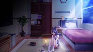 Maybe you would like to learn more about one of these? Anime Girl Alone Room Wallpapers Wallpaper Cave