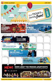 Lego learning (with free printables) from walking by the way. Lego Store Calendar Offers Promotions June 2021 Toy Newz