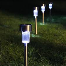 Set Of 6 Elegant 12 Solar Garden Lights Only 9 99 Free Shipping Solar Lights Garden Outdoor Solar Lights Solar Lawn Lights
