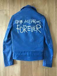 Comme Des Garcons Comme Des Garcons X Lewis Leathers Biker Jacket Aoyama Limited Size S 4000 Grailed Menswear Jacket Design Comme Des Garcons Clothing