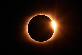 A partial solar eclipse occurs when earth moves through the lunar penumbra (the lighter part of the moon's shadow) as the moon moves between earth and the sun. Aae1m 348dhbvm