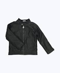 Skull Faux Leather Biker Jacket Toddler Boys Boys Suits Fashion Boys Fall Outfits Resale Clothing