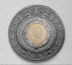 Mexican Peso Aztec Calendar