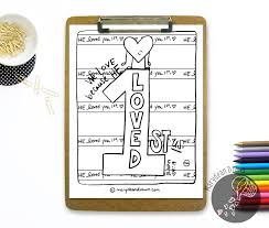 Coloring pages are designed for use with crayons. He Loved You First 1 John 4 19 Printable Coloring Page