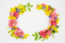 Boho style, stag horns, individual png files. Yellow Flower Wreath Images Free Vectors Stock Photos Psd