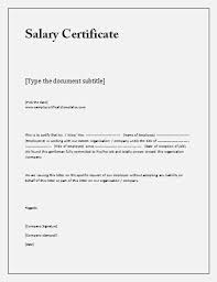 20 Salary Certificate Formats Free Printable Word Pdf Certificate Format Certificate Templates Certificate