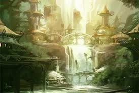 Alfheim Elven City Fantasy City Elf City