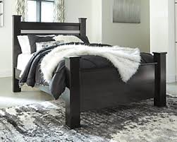 Though it's classic contemporary, it's also right at home among vintage furnish. Shay Queen Poster Bed Ashley Furniture Homestore