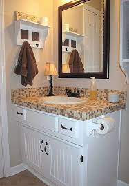 Contemporary designs make big use of neutral colors and this remains the case for 2021 bathroom tile trends. Pin By Taylor Nemmert On Home Improvement Bathroom Vanity Remodel Bathroom Countertops Bathroom Decor