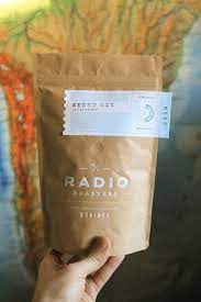 Radio Roasters Coffee On Behance Coffee Packaging Coffee Label Coffee Bag Design