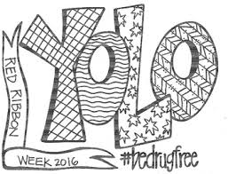 Red ribbon week printable worksheets. Yolo Red Ribbon Week Coloring Sheet By Koolkat S Art Bin Tpt